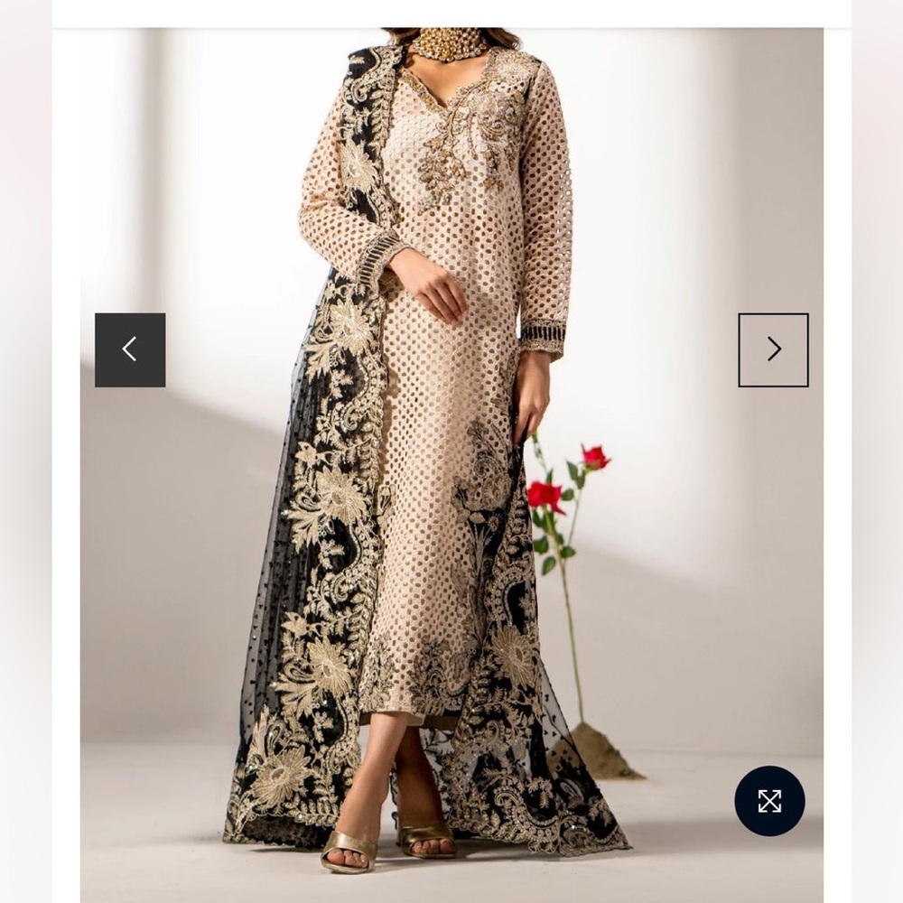 Maryum n Maria Fancy Pakistani Chickenkari Suit